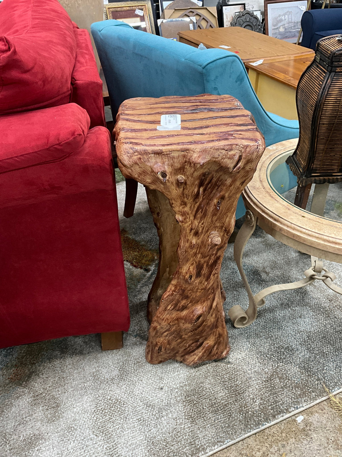 Wood Like Side Table