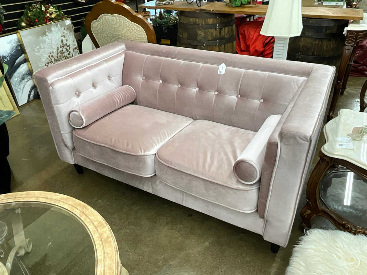 Pink Loveseat