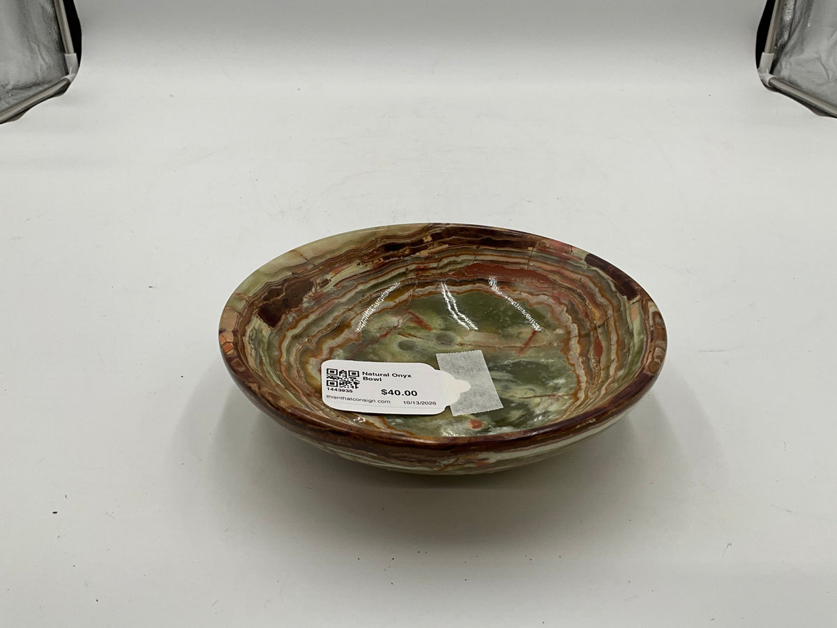 Natural Onyx Bowl
