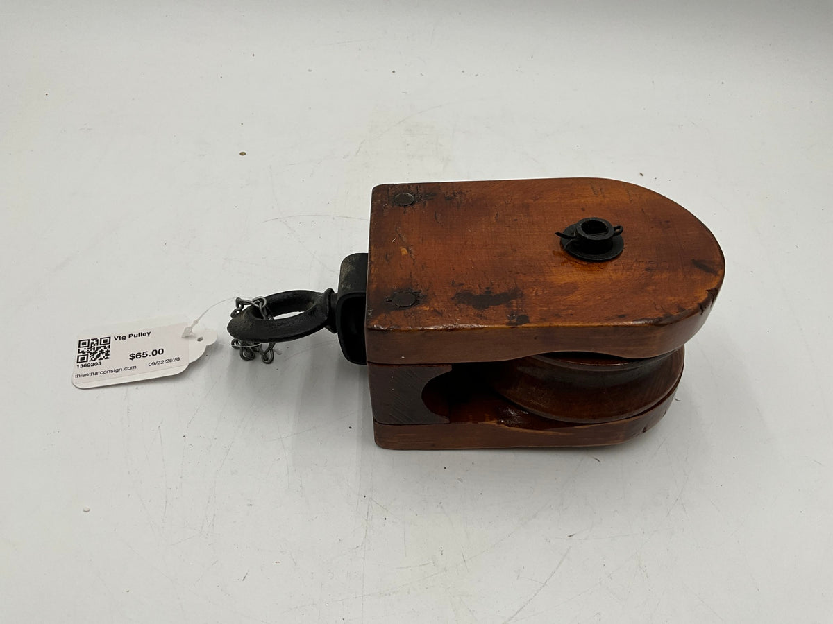 Vtg Pulley