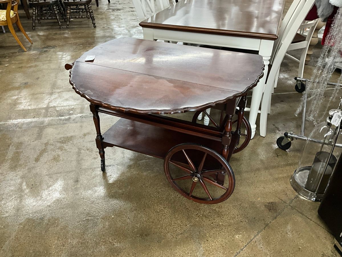 Wood Tea Cart