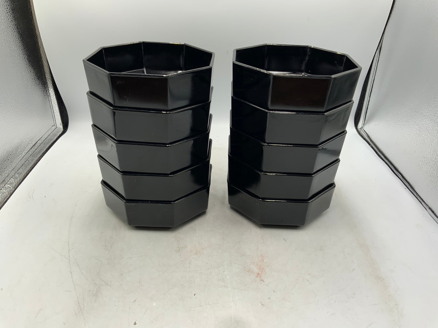 Arock France Black Bowls Set of 10