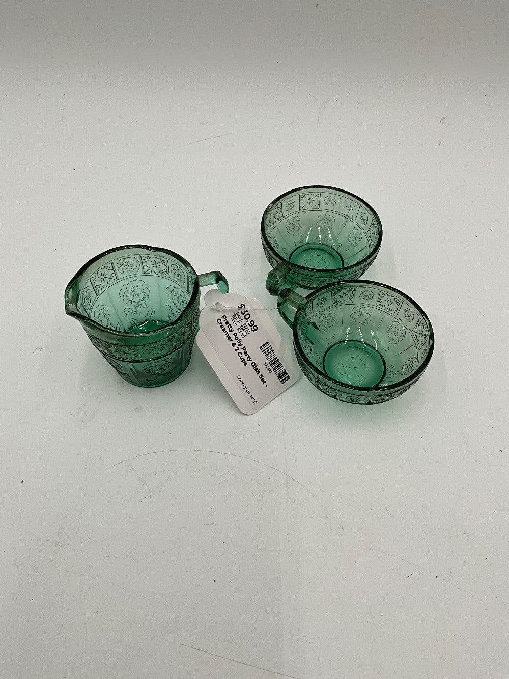 Pretty Polly Party Dish Set - Creamer & 2 Cups