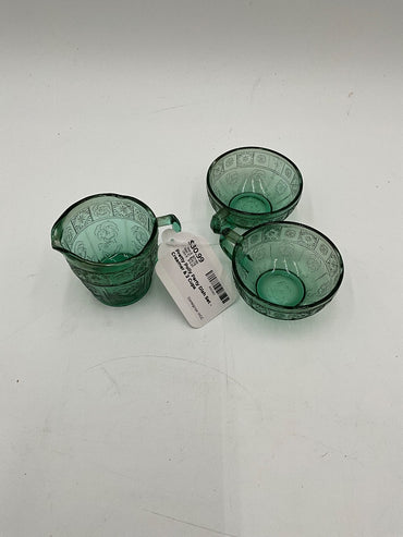Pretty Polly Party Dish Set - Creamer & 2 Cups