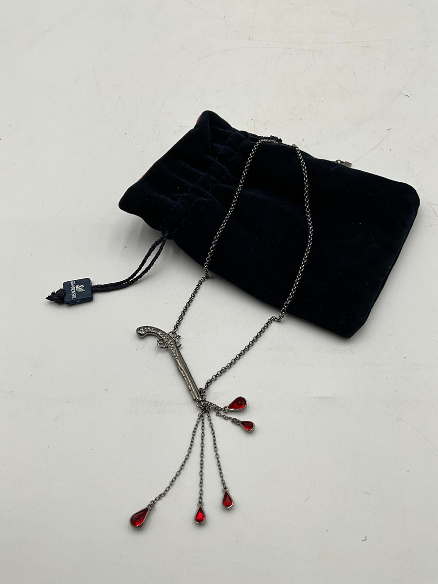 Disney Pirate Swarvoski Necklace