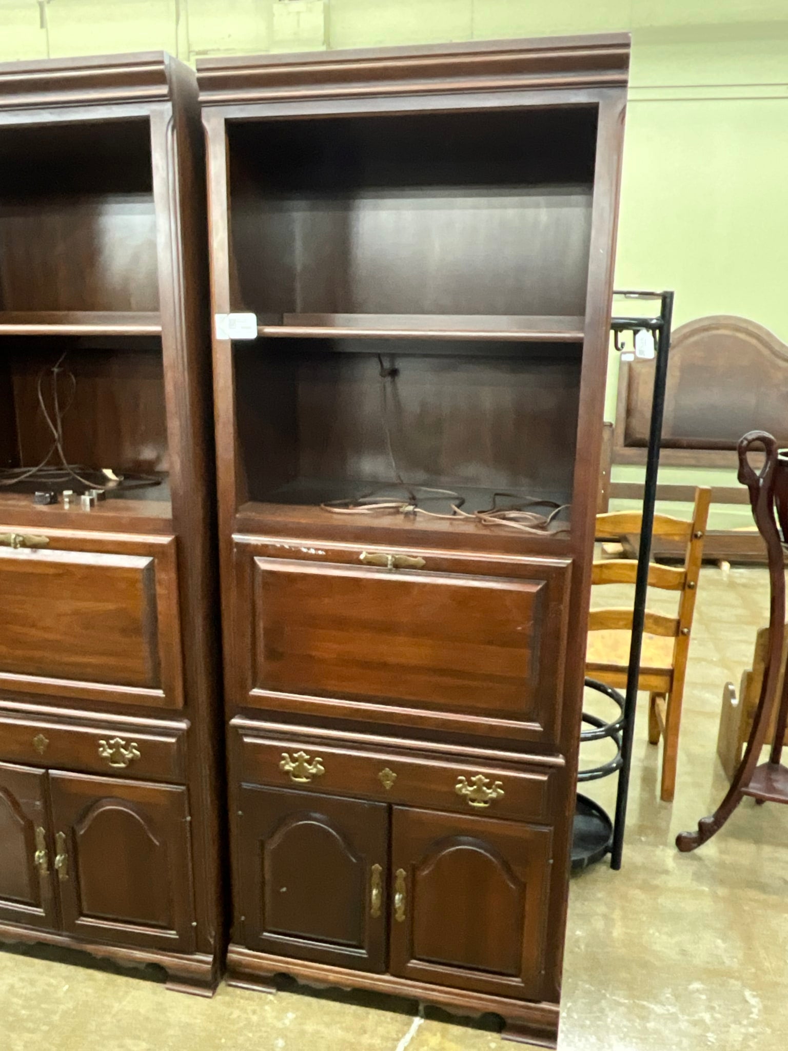 Dark Wood Bookcase