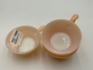 Fire King Soup Bowls with Handle Set of 4