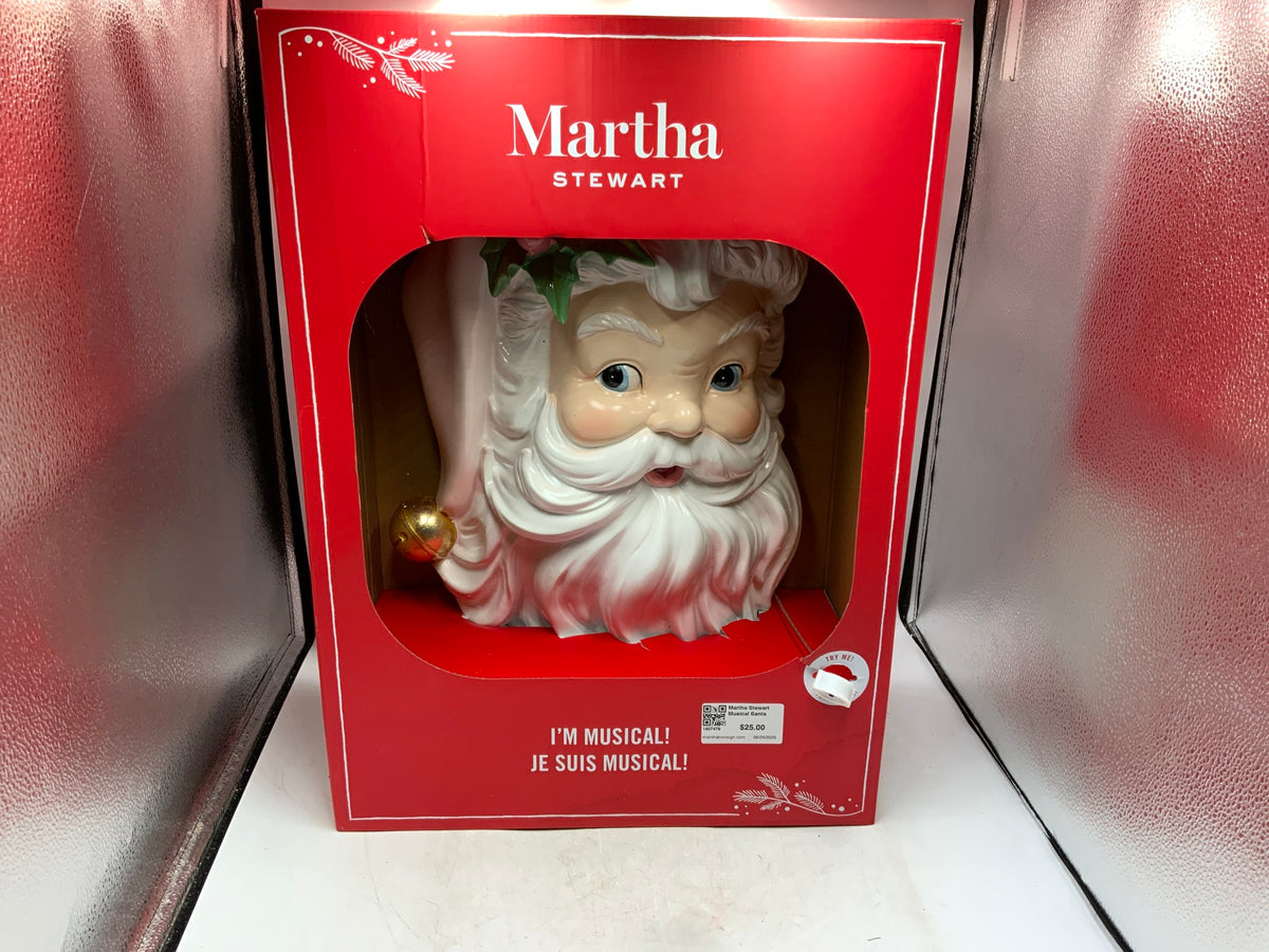 Martha Stewart Musical Santa