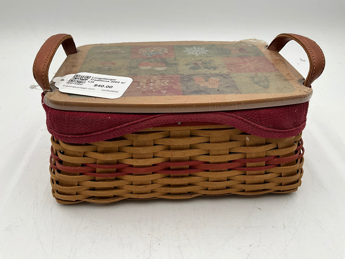 Longaberger Traditions 2002 w/ Lid