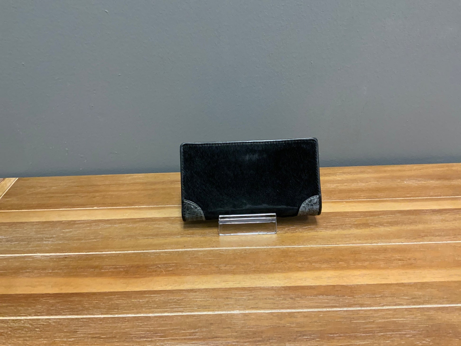 COBO Leather Wallet Black