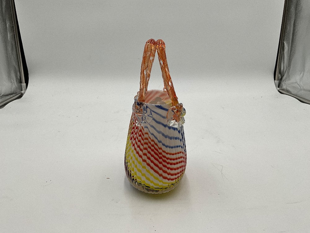 Swirl Glass Vase Purse