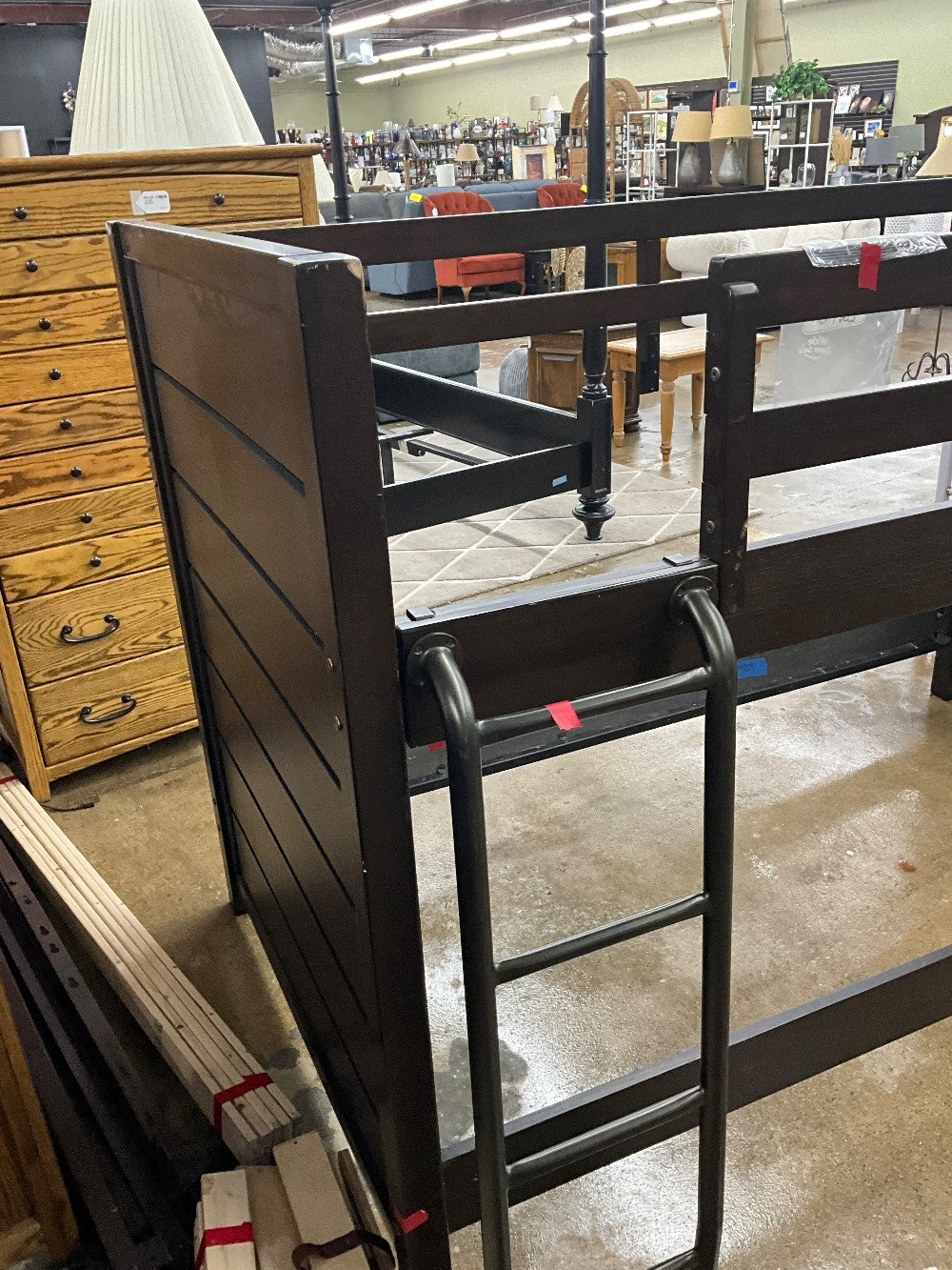 Wood Loft Bed w/ Ladder