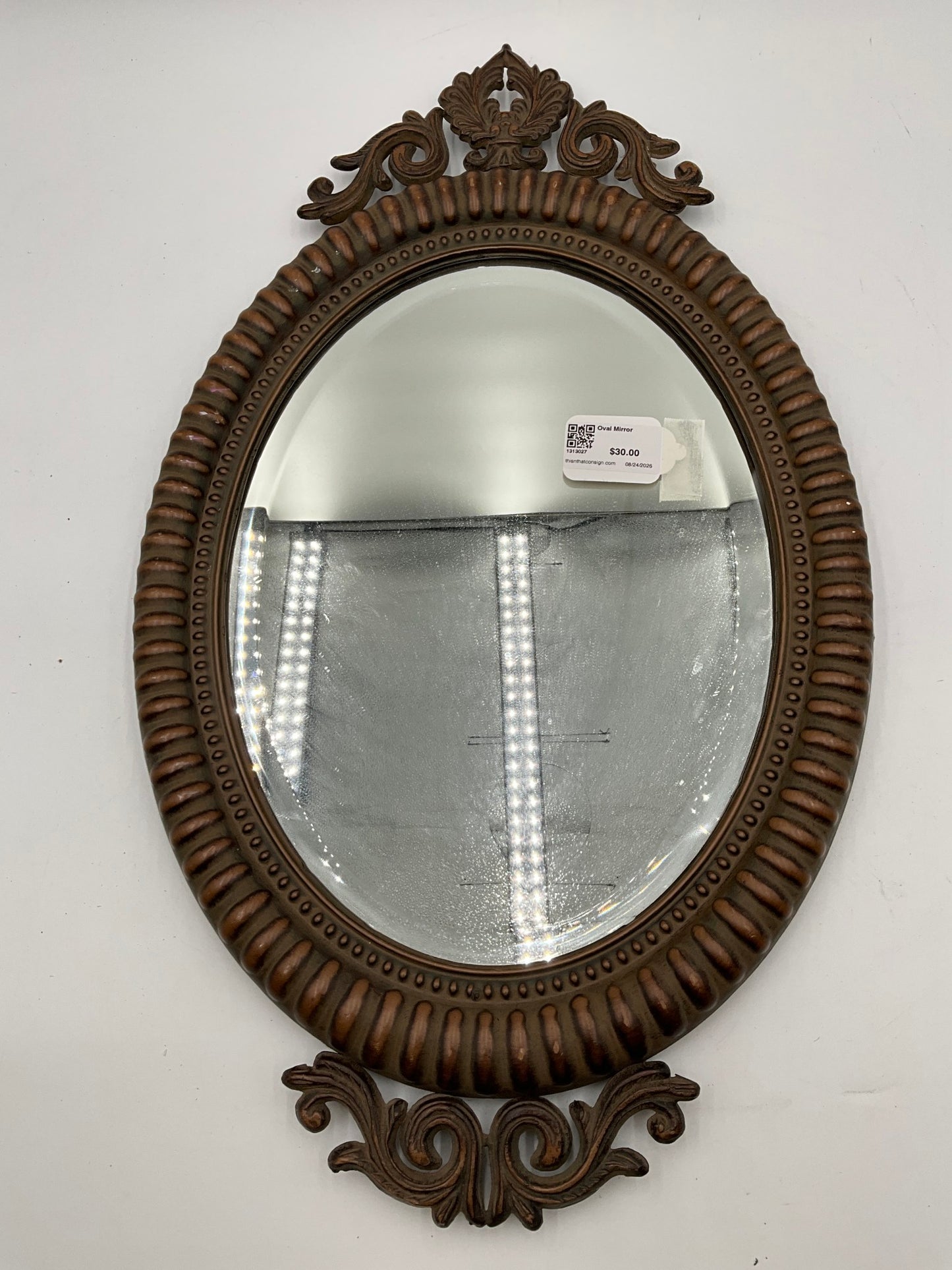 Oval Mirror