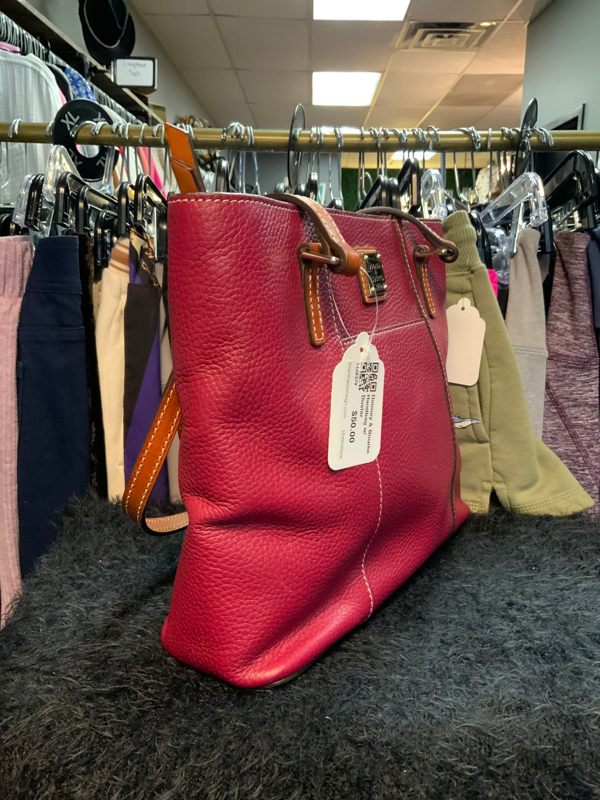 Dooney & Bourke Handbag w/ Duster