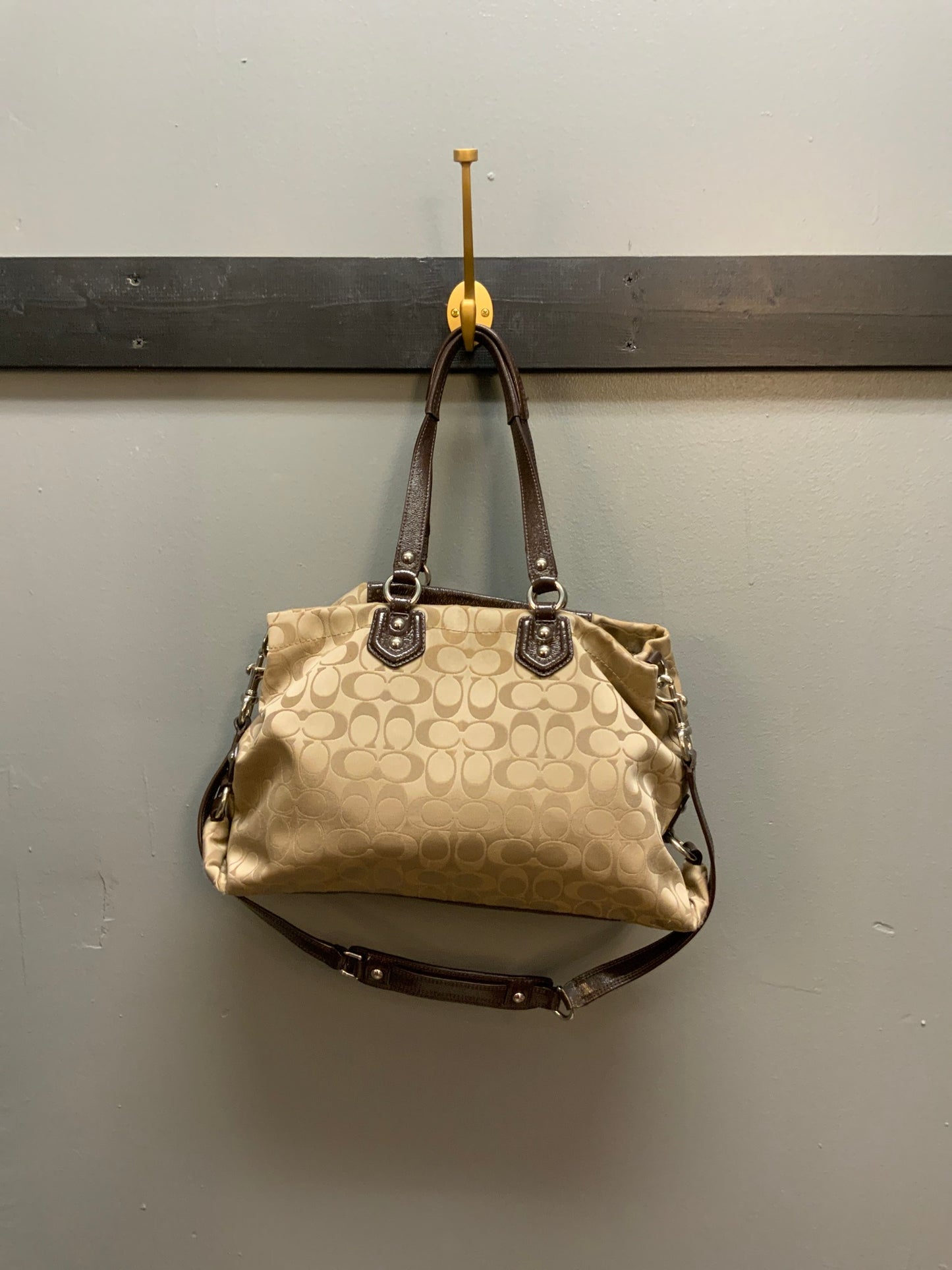 Coach Handbag W/ Brown