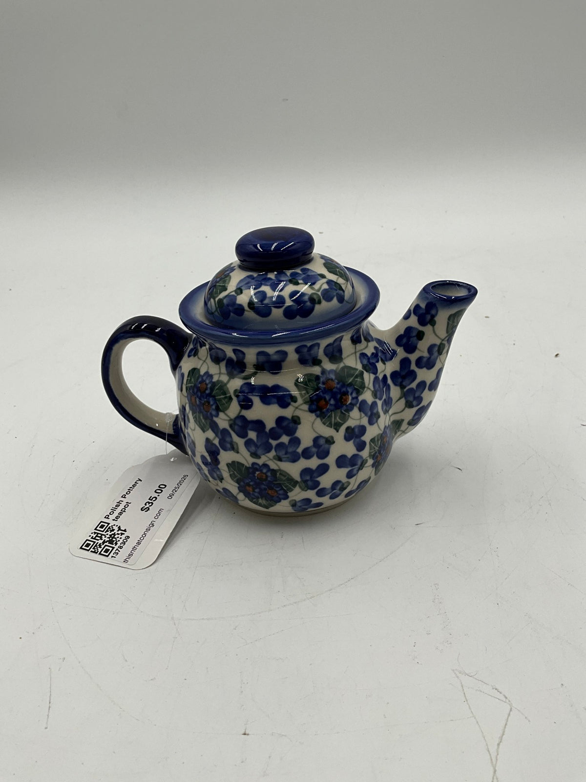 Polish Pottery teapot