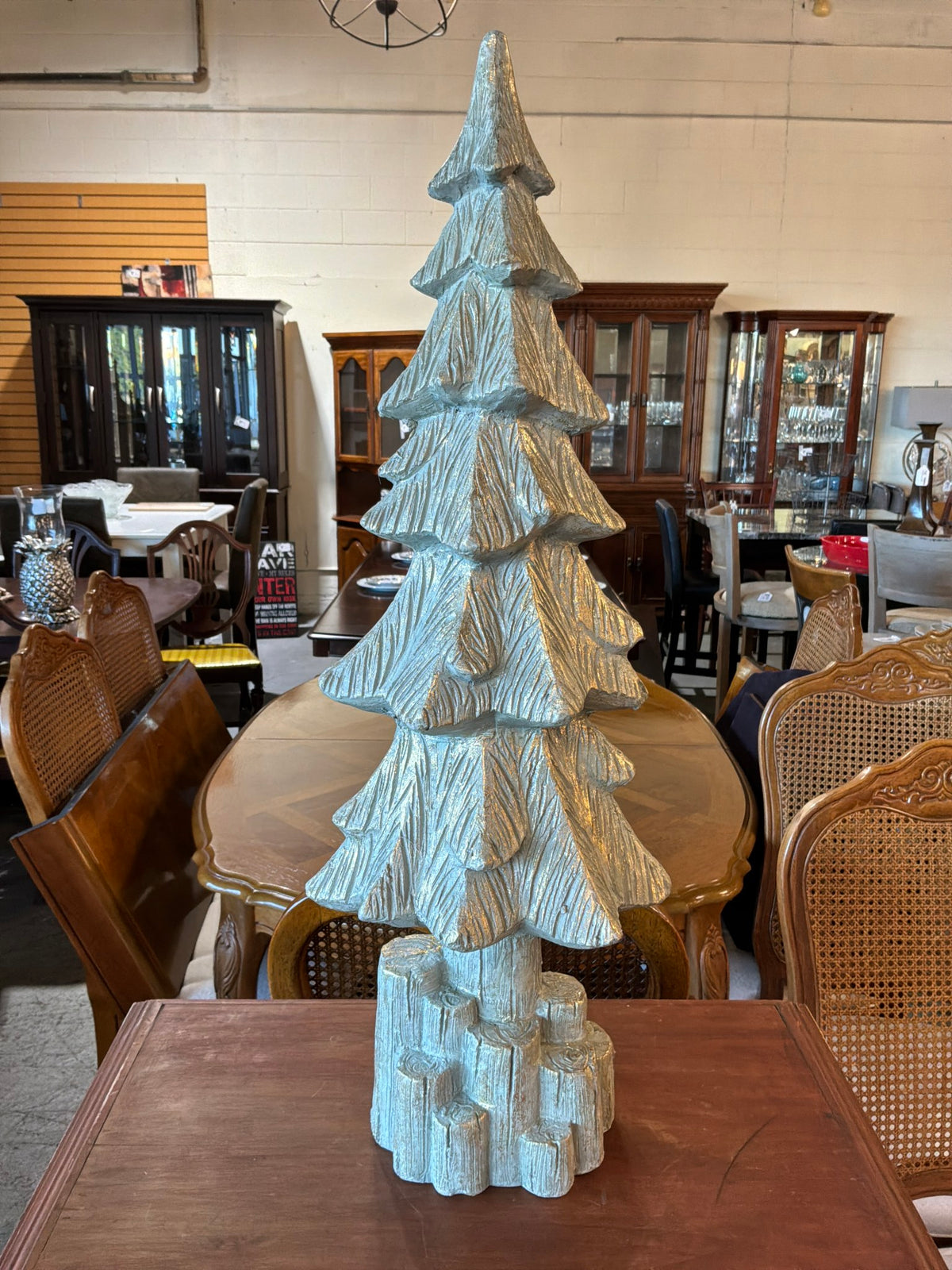 Lg Christmas Green / Gold Tree