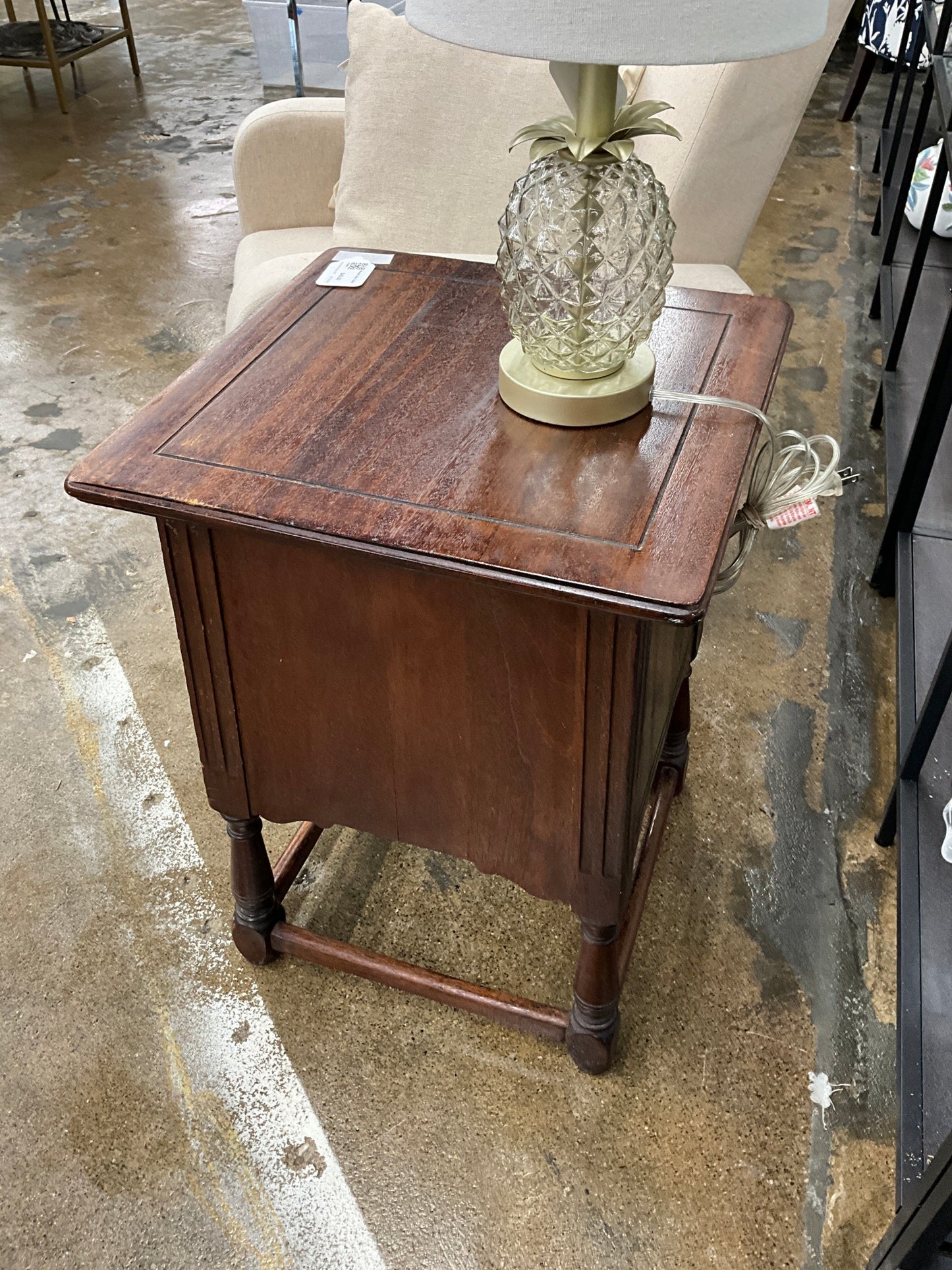 Wood Side Table