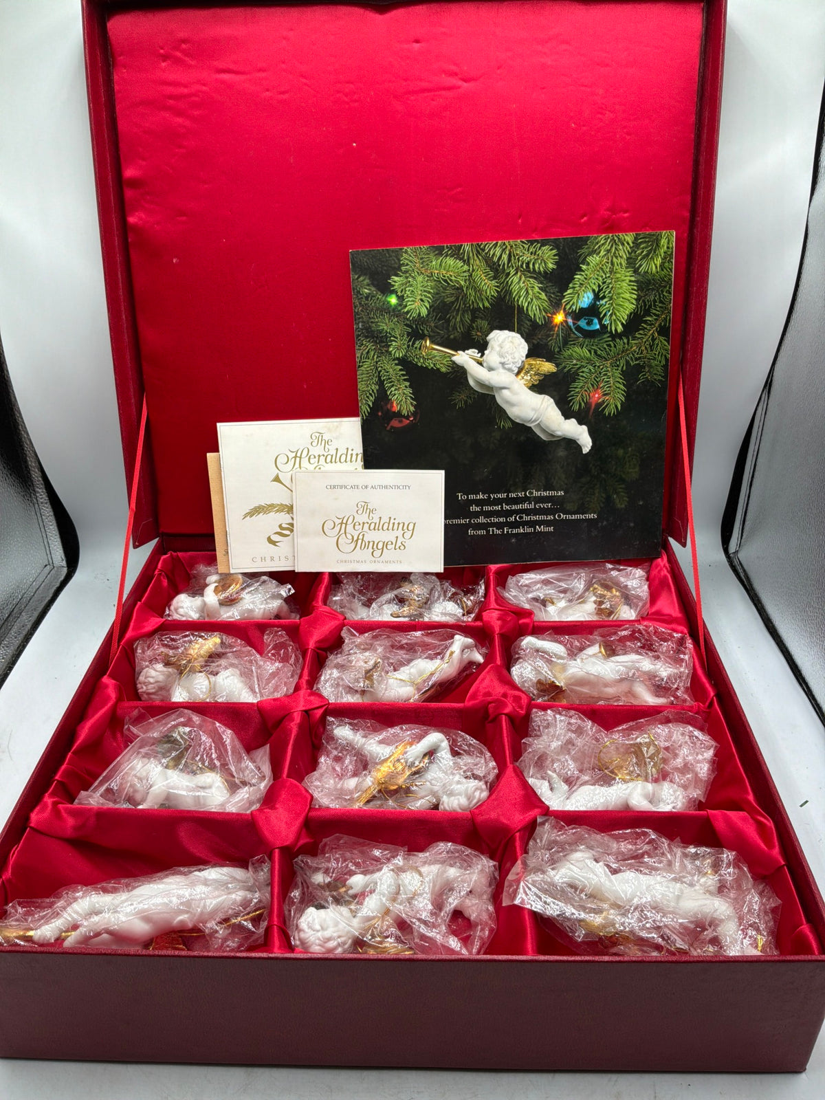Franklin Mint Heralding Angels Ornaments