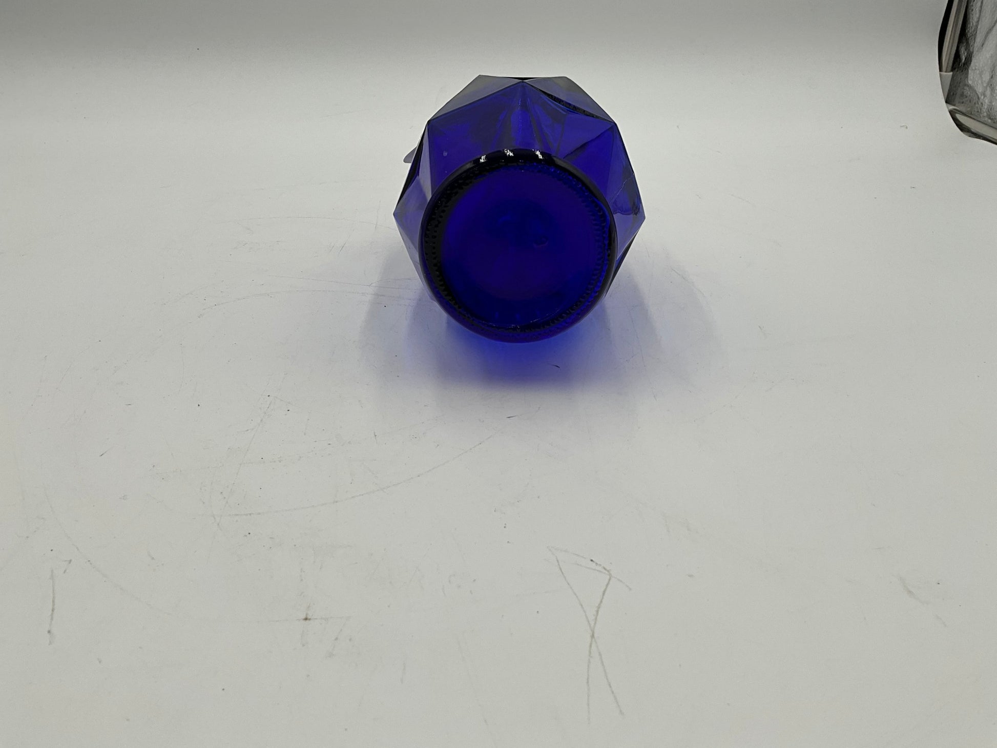 Vintage MCM Cobalt Decanter