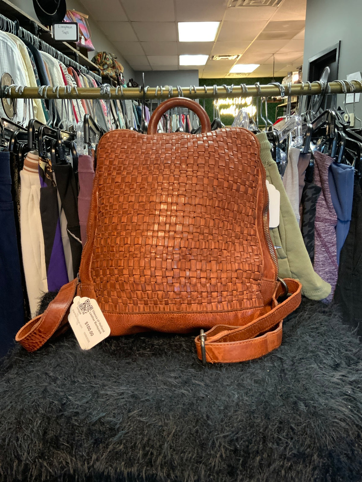 Vilenca of Holland Leather Backpack