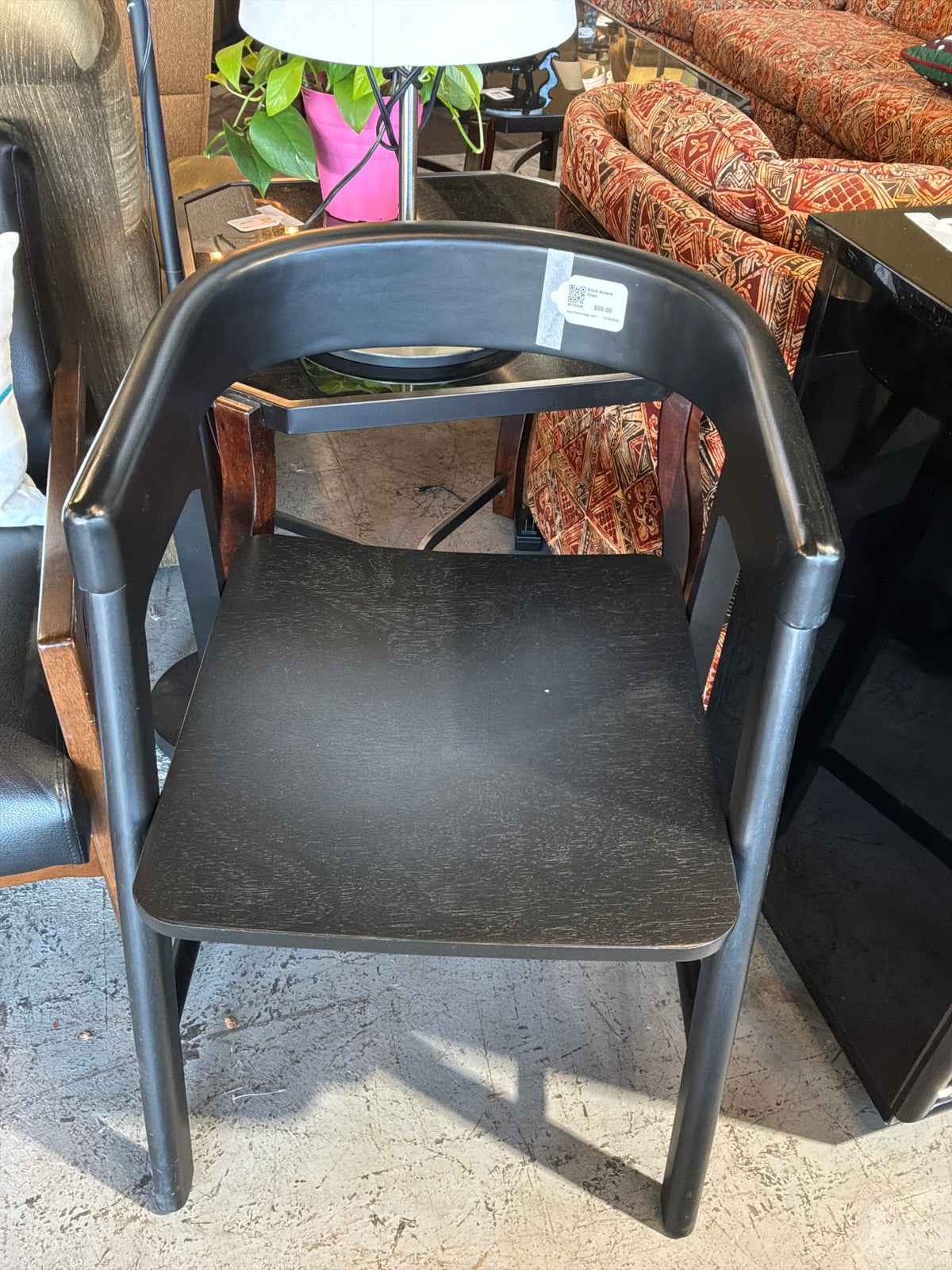 Black Accent Chair