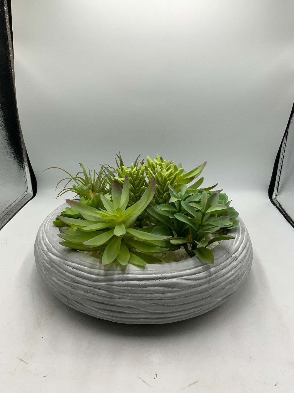 Lg Faux Succulent