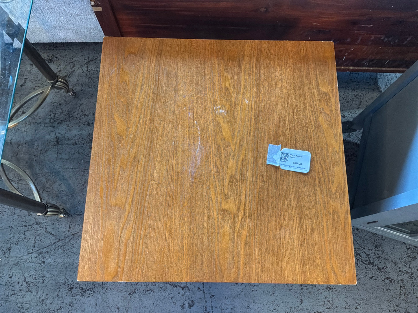 Wood Accent Table