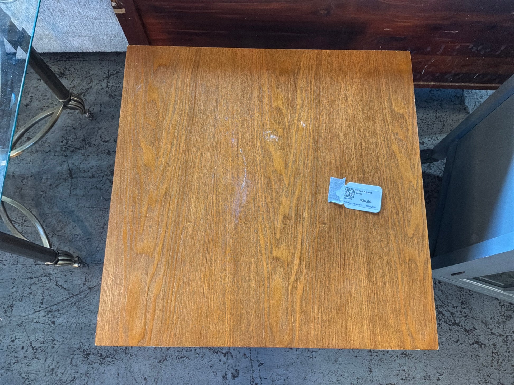Wood Accent Table