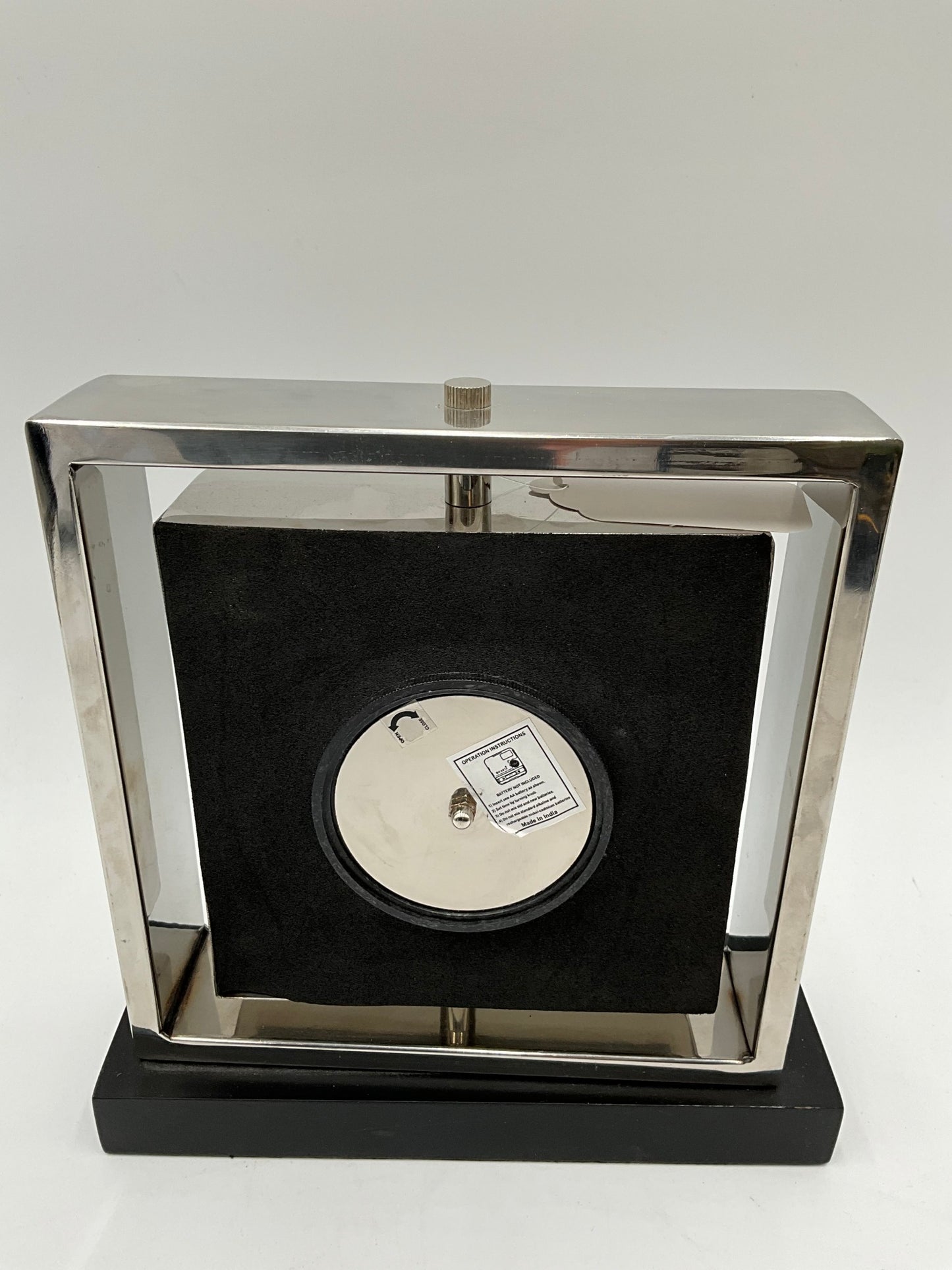 Siler Table Clock