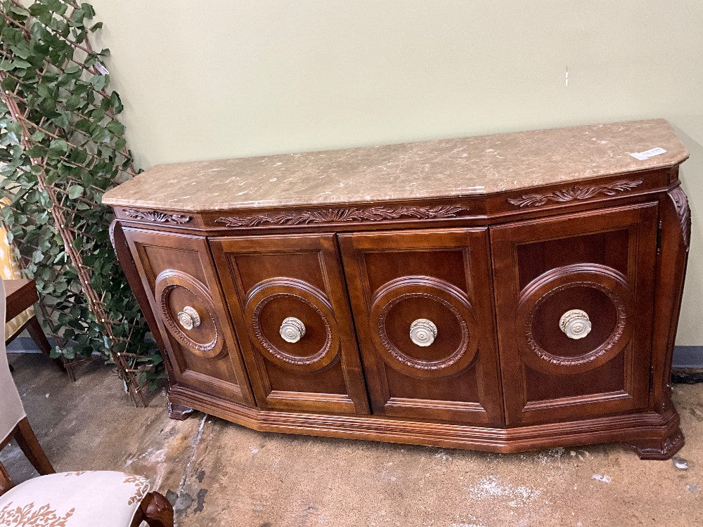 Bob Mackie Marble Top Buffet