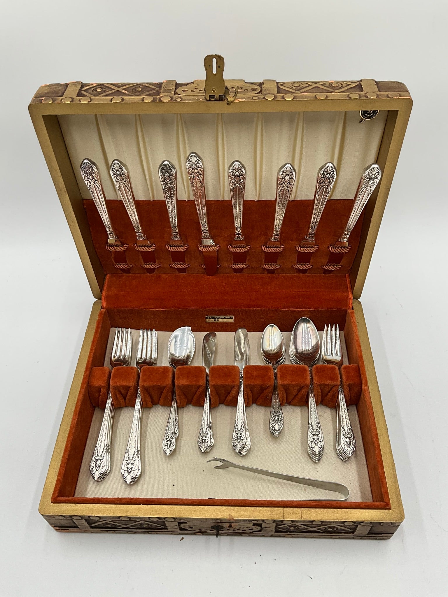 Rogers Bros Silverware in Box