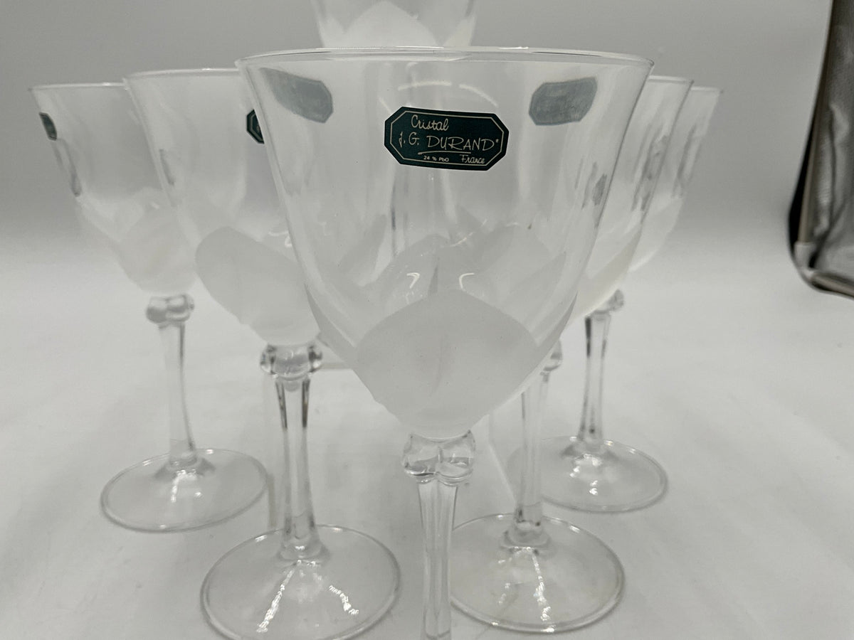 JG Durand Wine Glass Set of 6