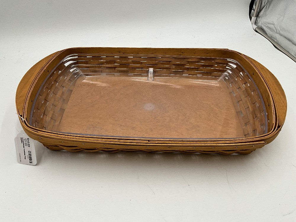 Longaberger Hostess Tray  Basket