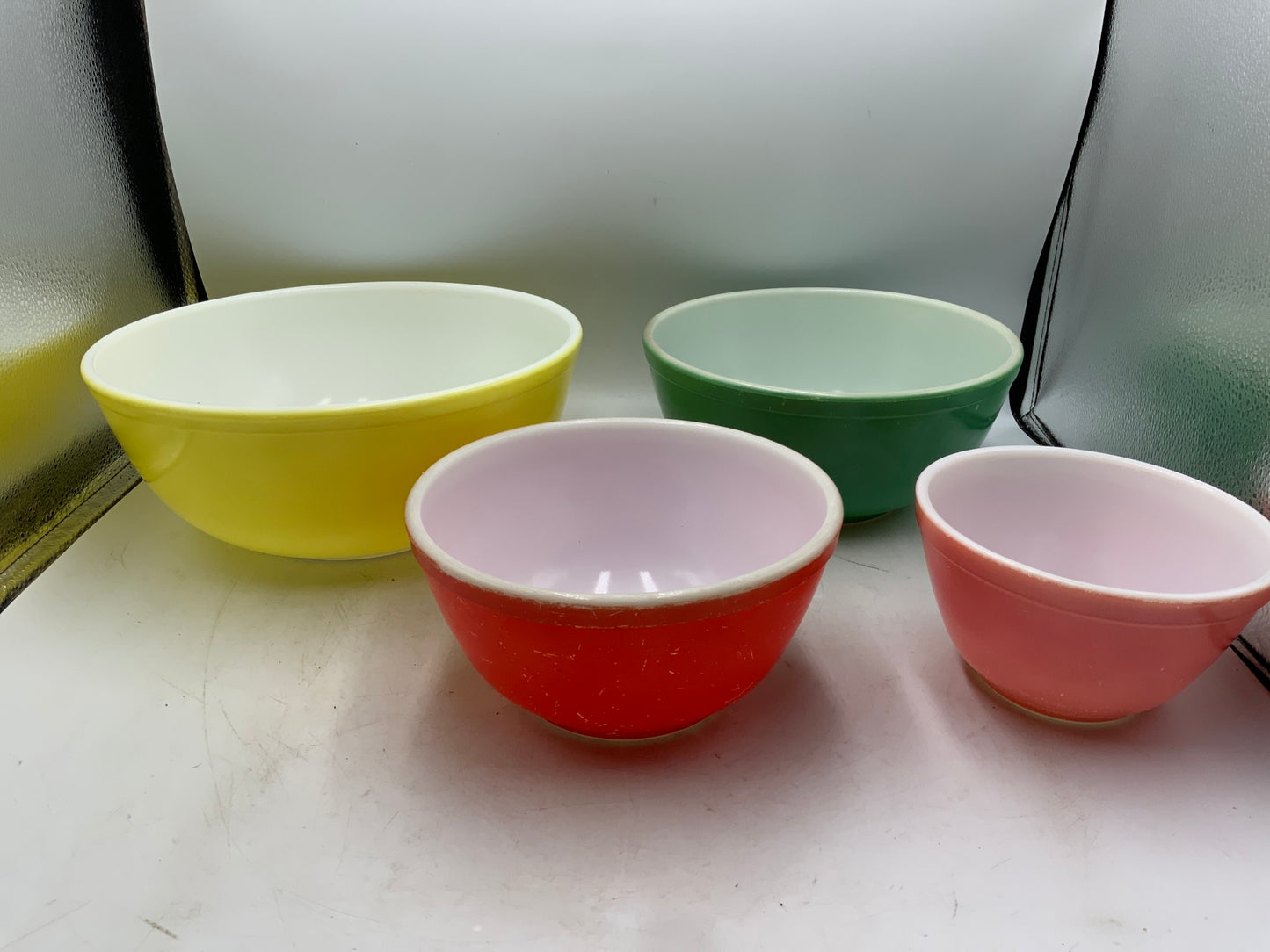 Pyrex Primary Colors Mixing Bowls