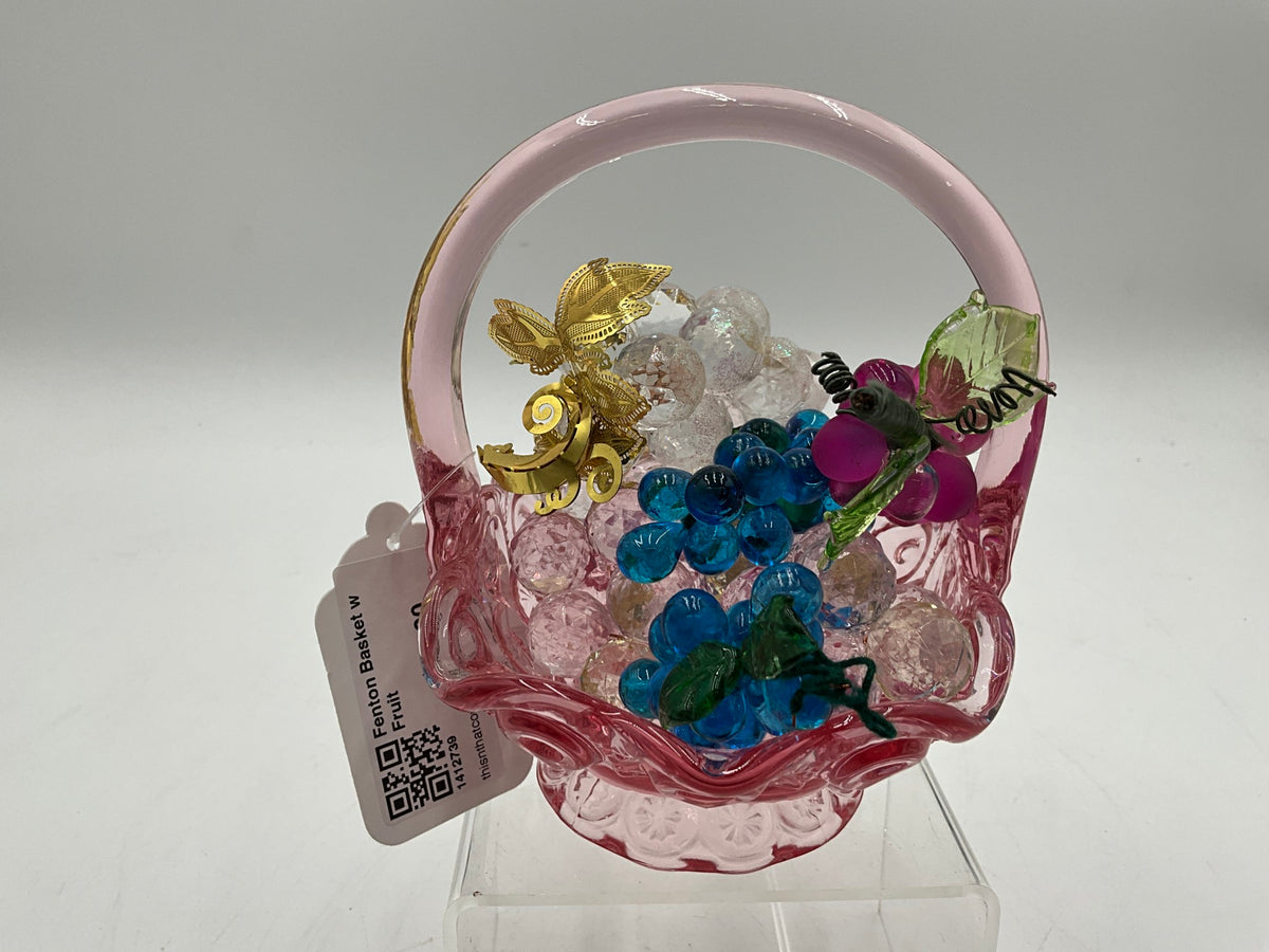 Fenton Basket w Fruit
