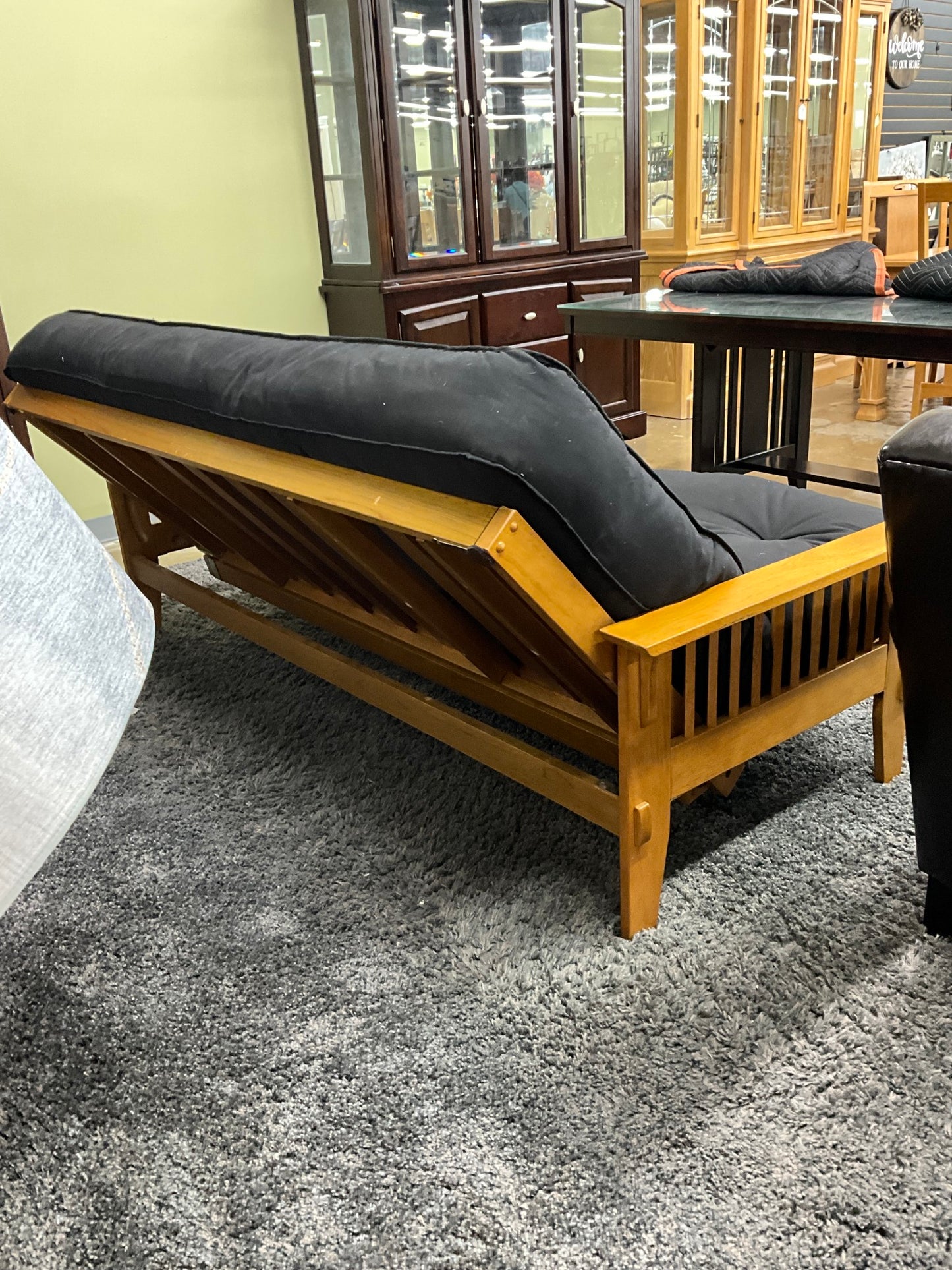 Black Futon w Extra Cover