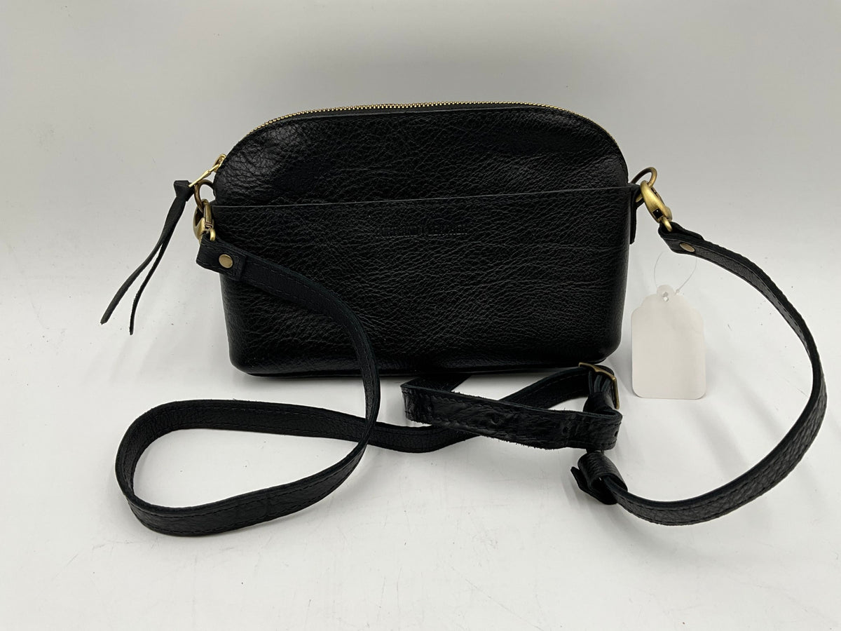 Portland Leather Black Crossbody