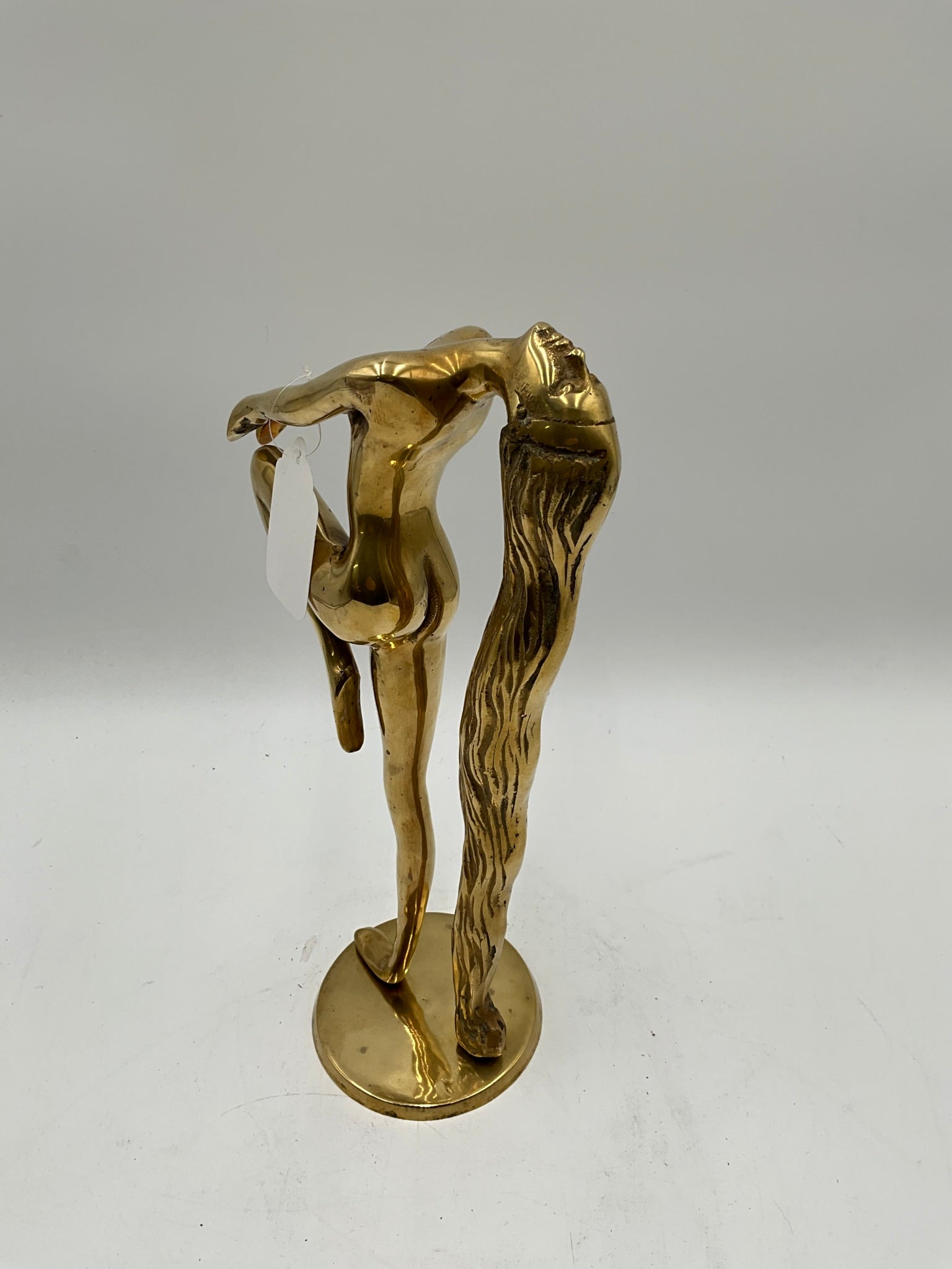 Art Deco Style Brass Woman