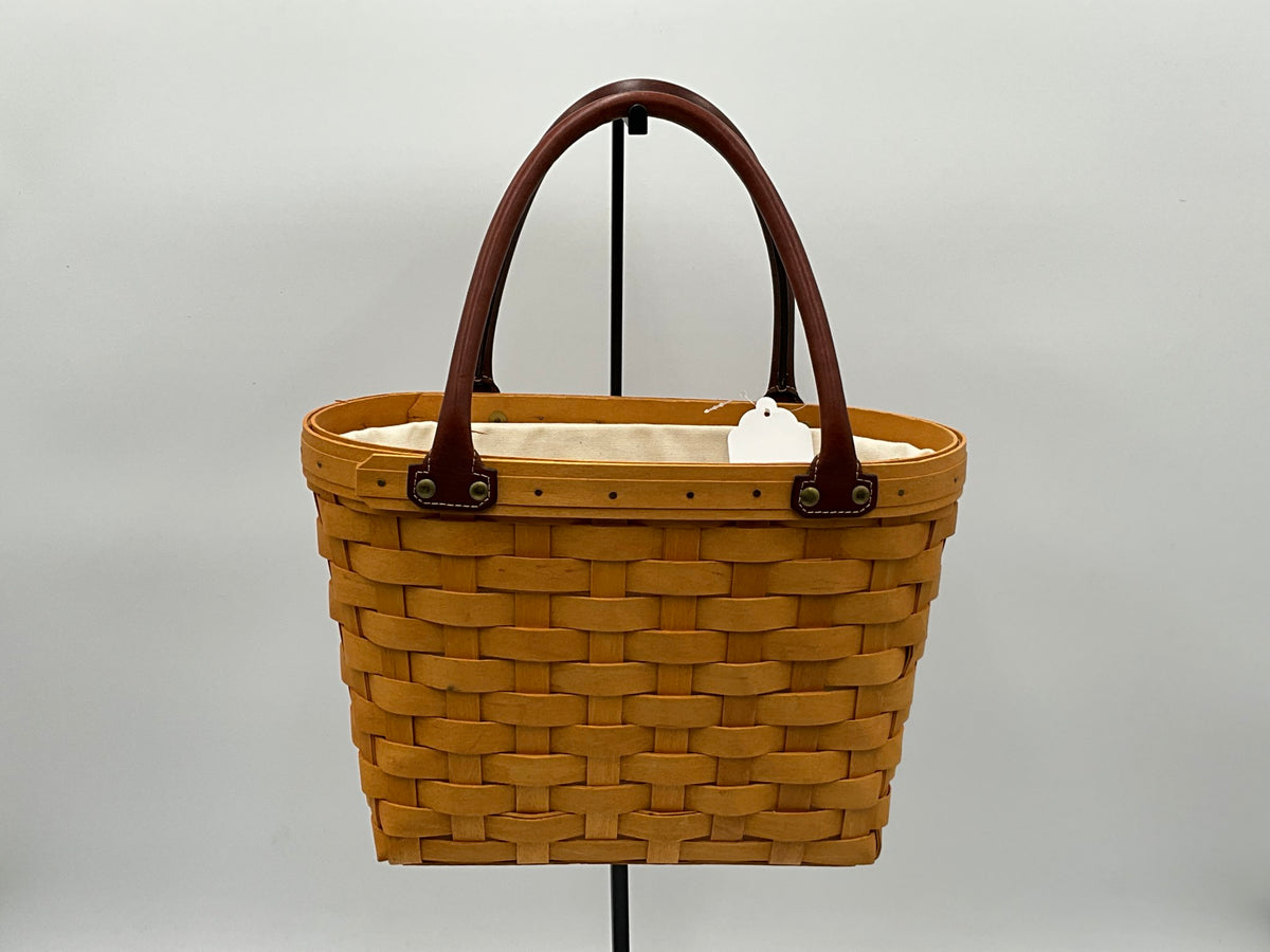 Vtg Longaberger Basket Purse