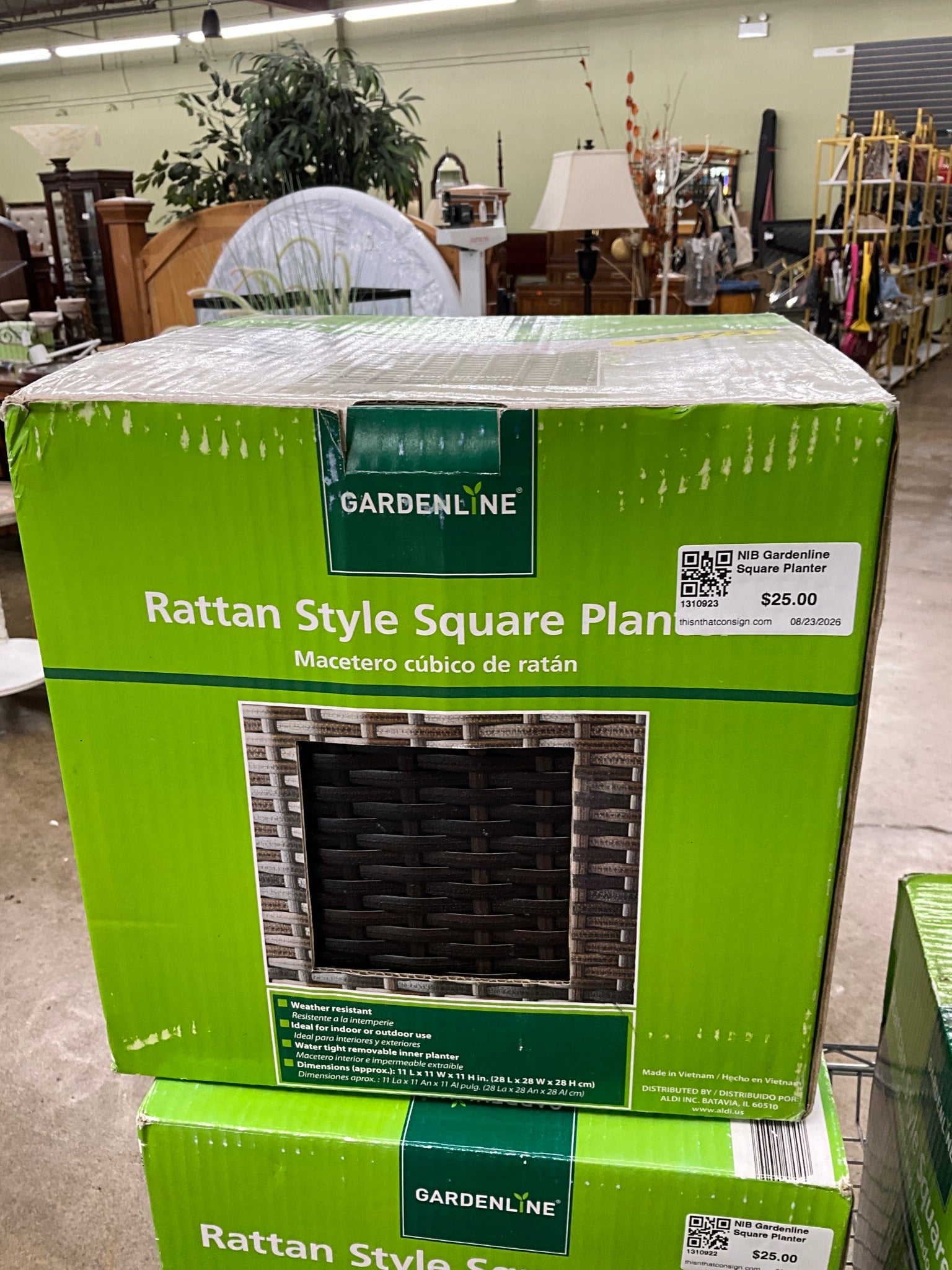 NIB Gardenline Square Planter