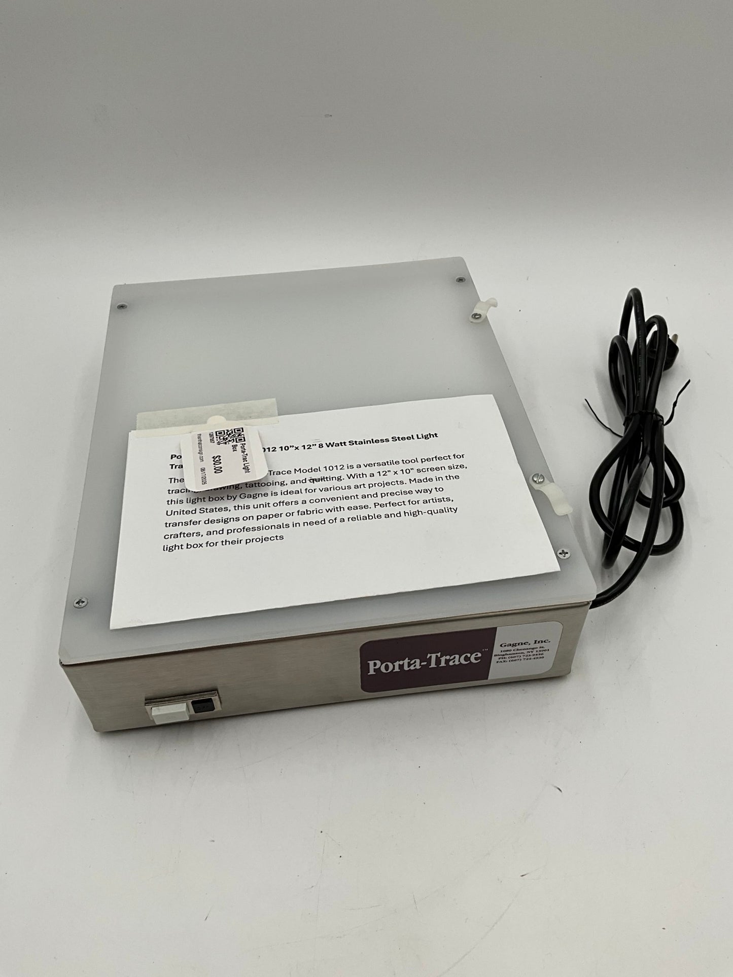 Porta-Trac Light Box