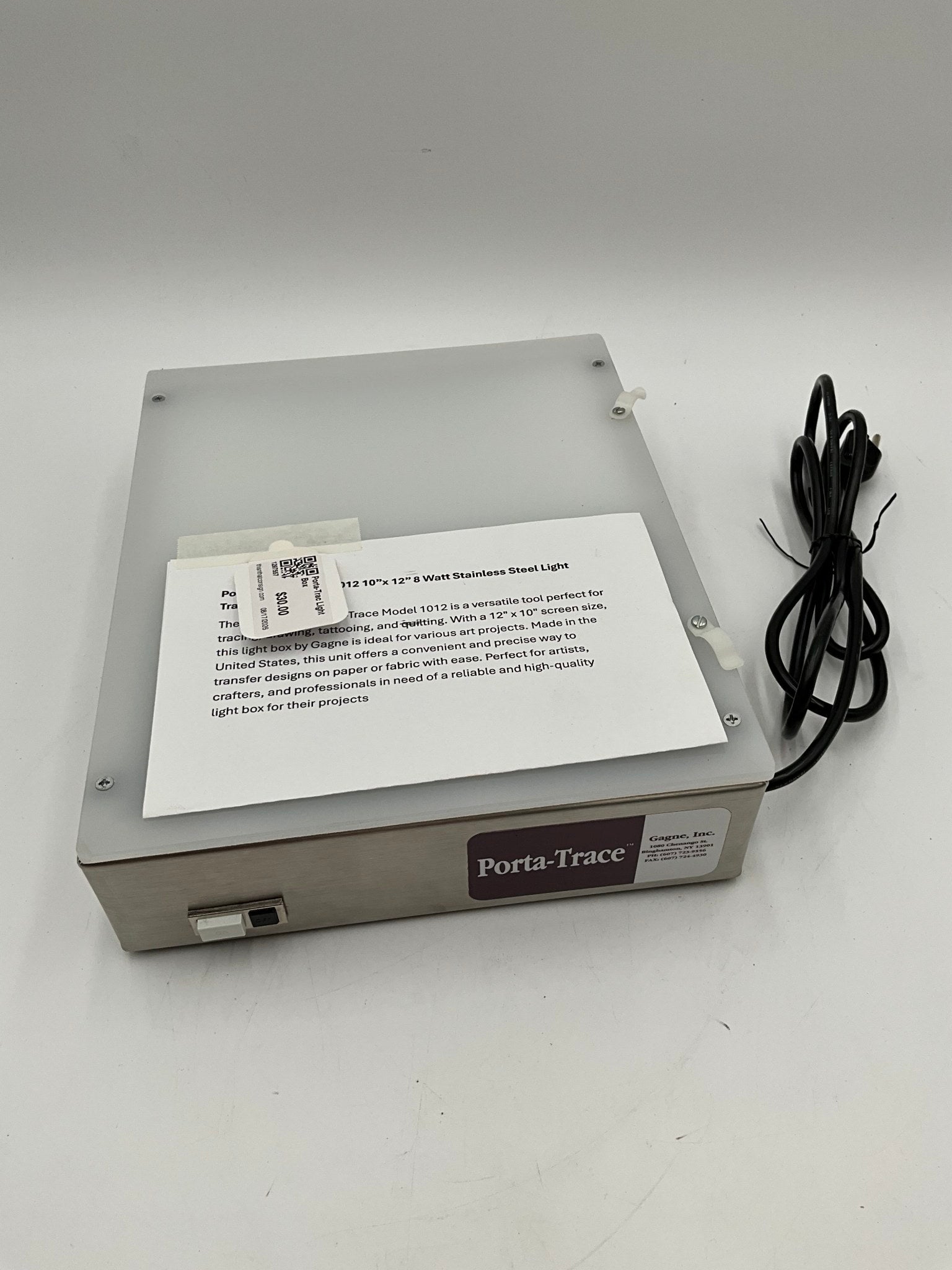 Porta-Trac Light Box