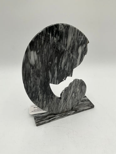 Vtg Hand Carved Madonna and Childild