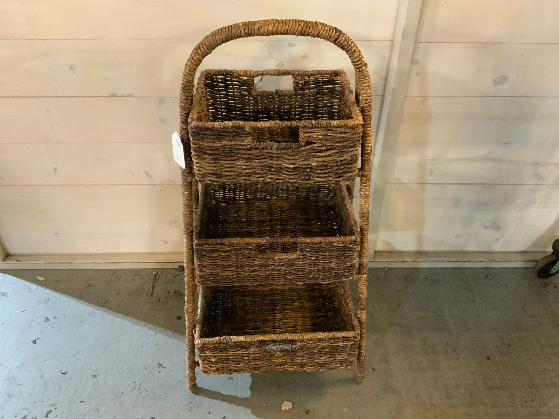Set of 3 Baskets with Stand
