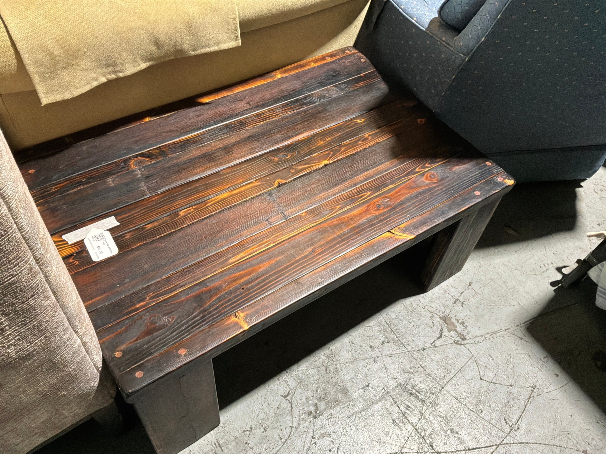 Dark Wood Coffee Table