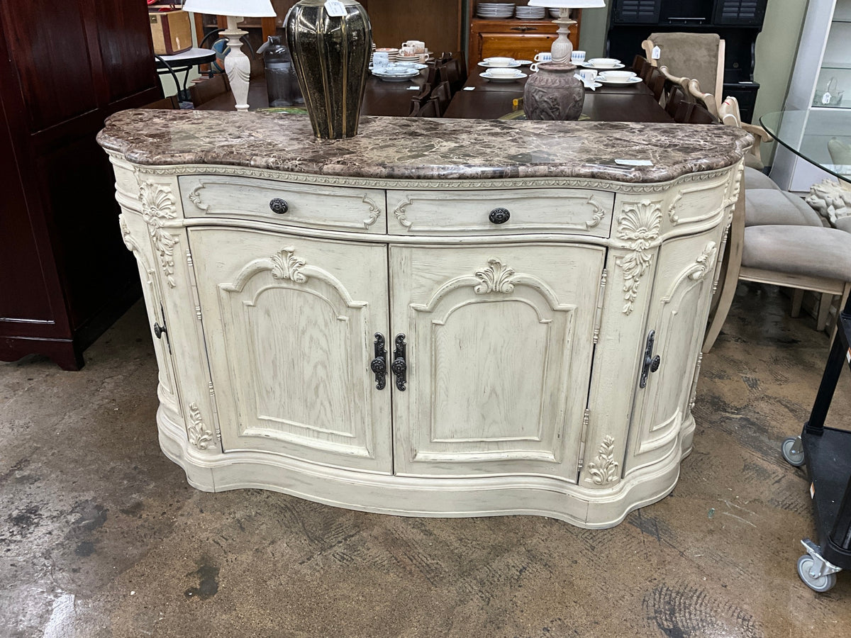 American Drew Marble Top Buffet