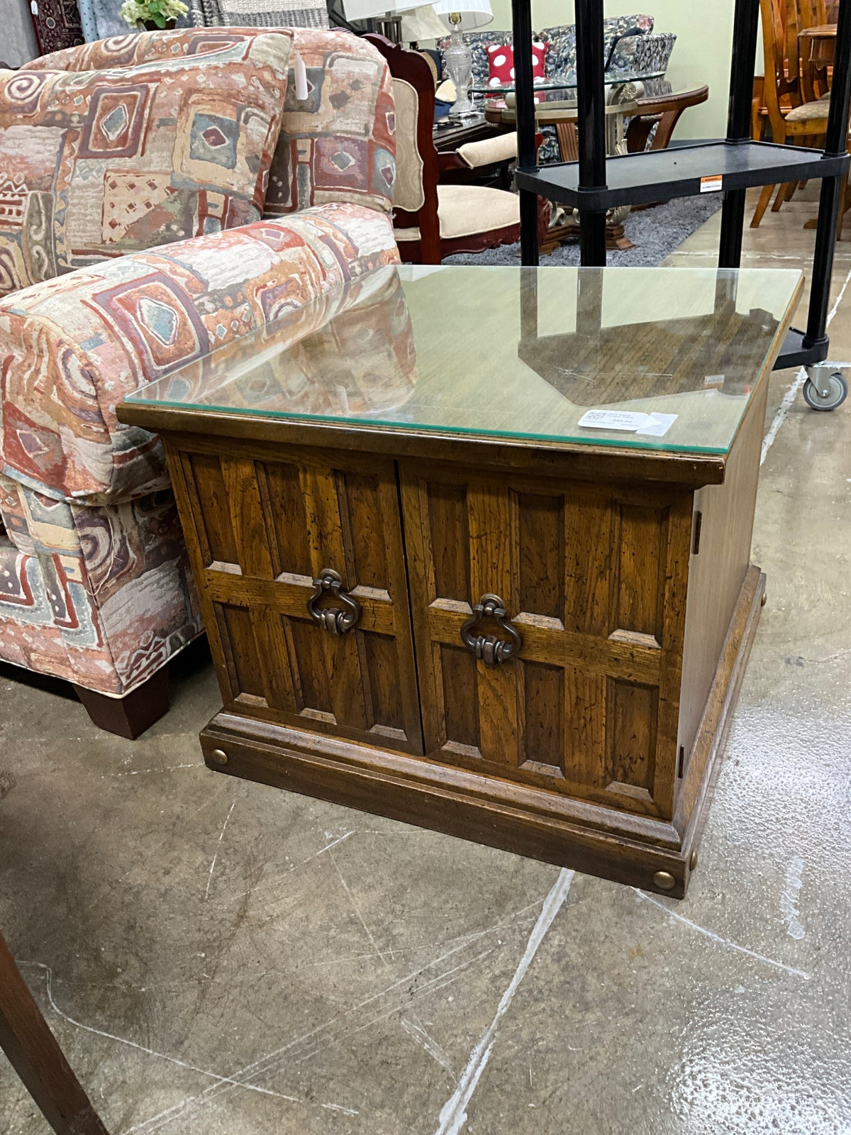 Dark Wood Accent Table