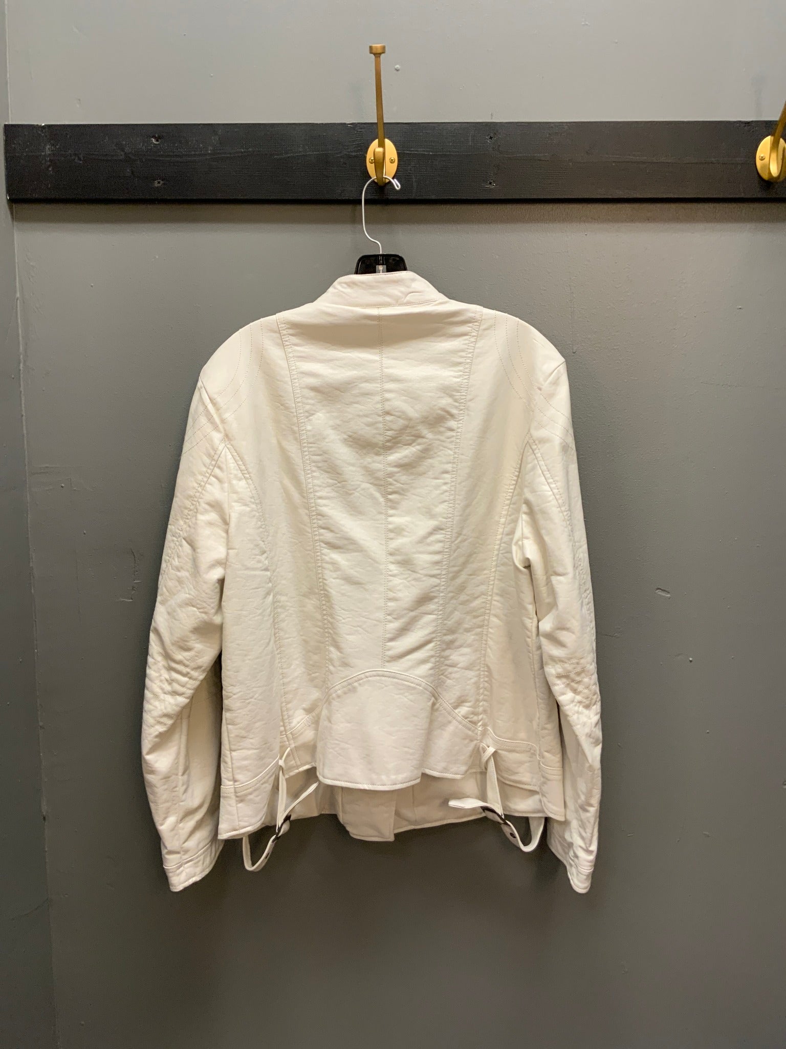 NWT A.N.A Leather Jacket Sz 1x