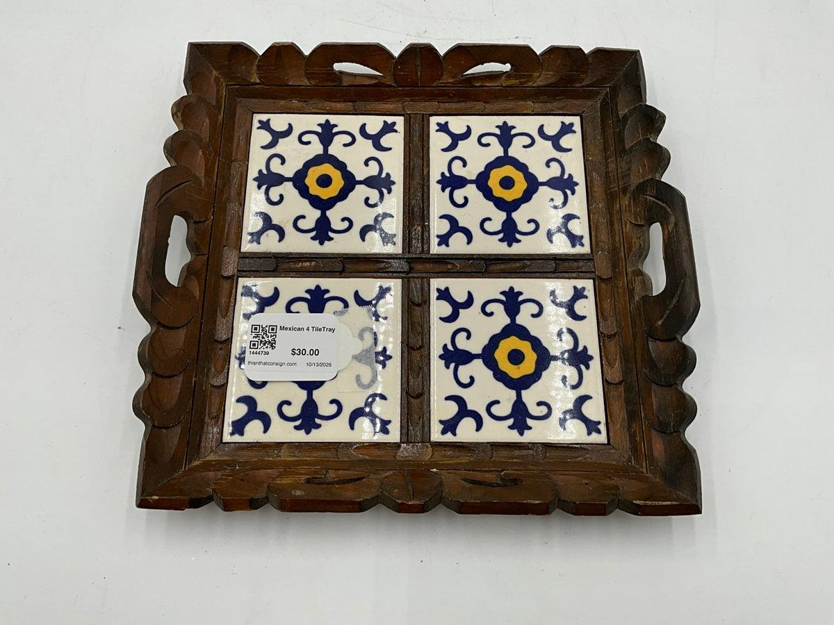 Mexican 4 TileTray